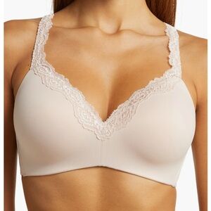 Wacoal Soft Pink Lace Bra 34DD
